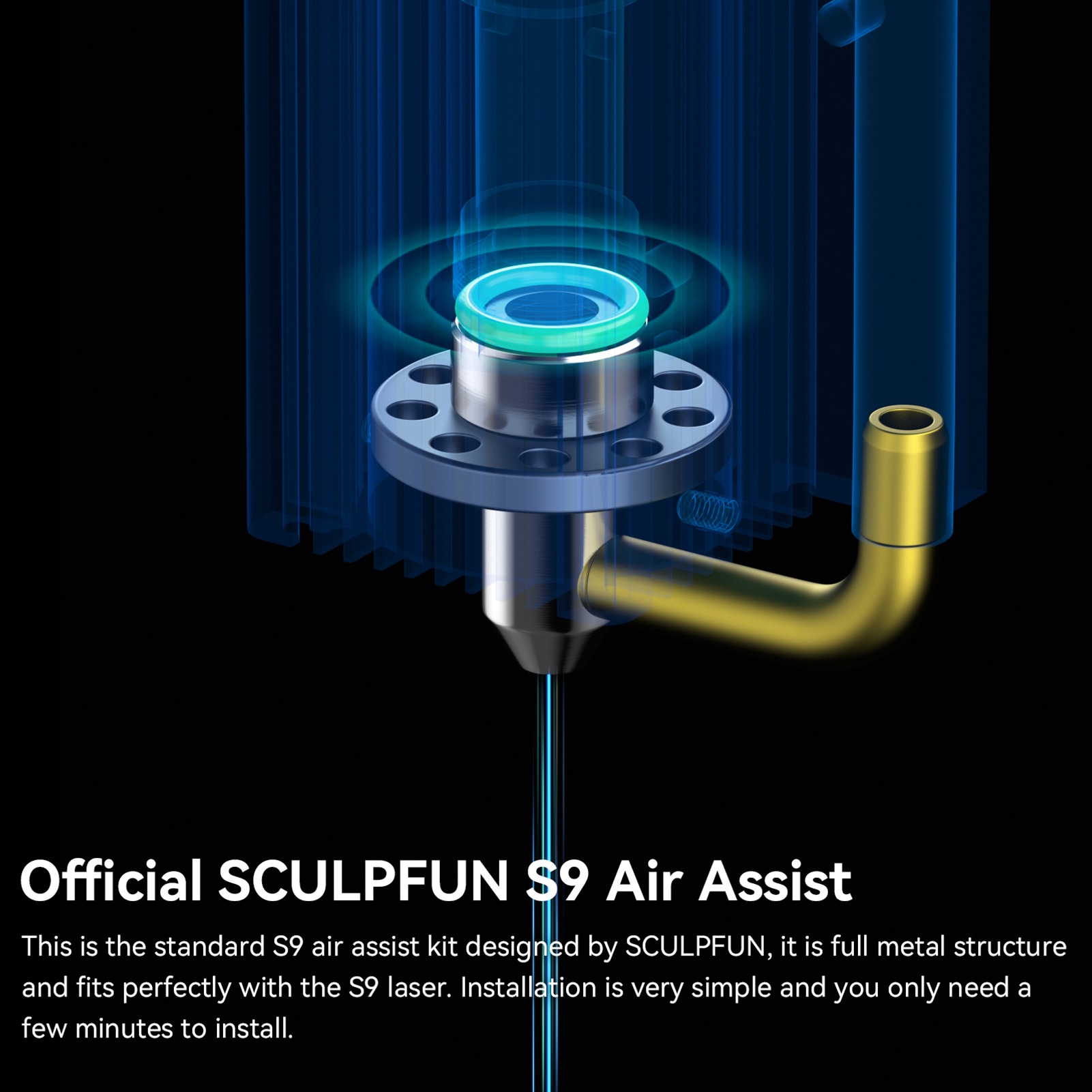 Sculpfun kit de bocal de assis - Industrial Laser Engraver avaliação e preço